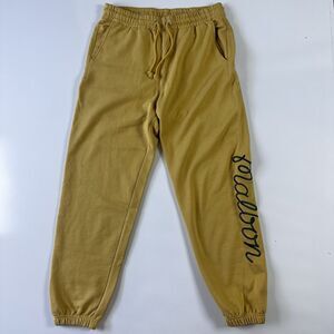 NEW Malbon Rocky Sweatpants Tan Size Large Golf